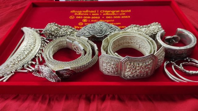 รับซื้อเข็มขัดเงิน กำไลเงิน สร้อยเงิน พะเยา