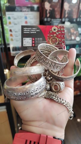 รับซื้อกำไลเงิน แหวนเงิน พะเยา
